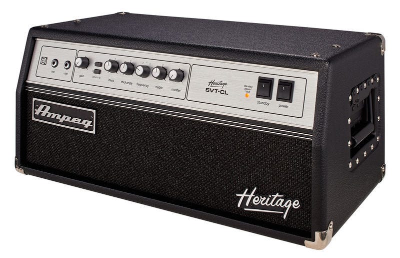 Ampeg HSVT-CL Heritage SVT Bass Amp Head