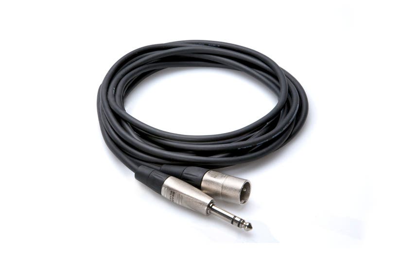 HOSA Professional TRS - XLR M Cable - 20ft (HSX020)