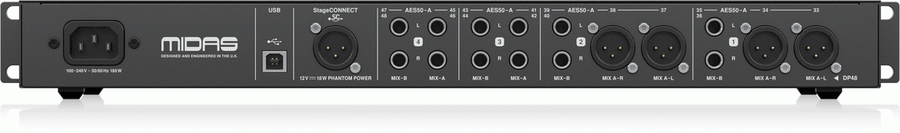 Midas HUB4 Monitor System Hub