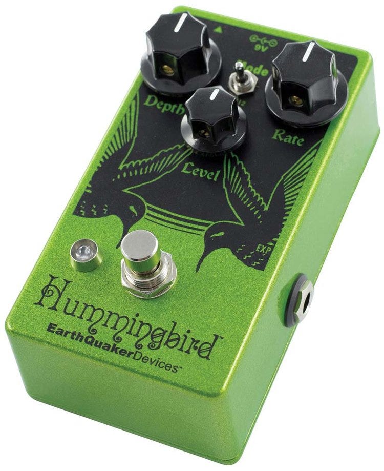 EarthQuaker Devices Hummingbird v4 Repeat Percussions Tremolo Pedal