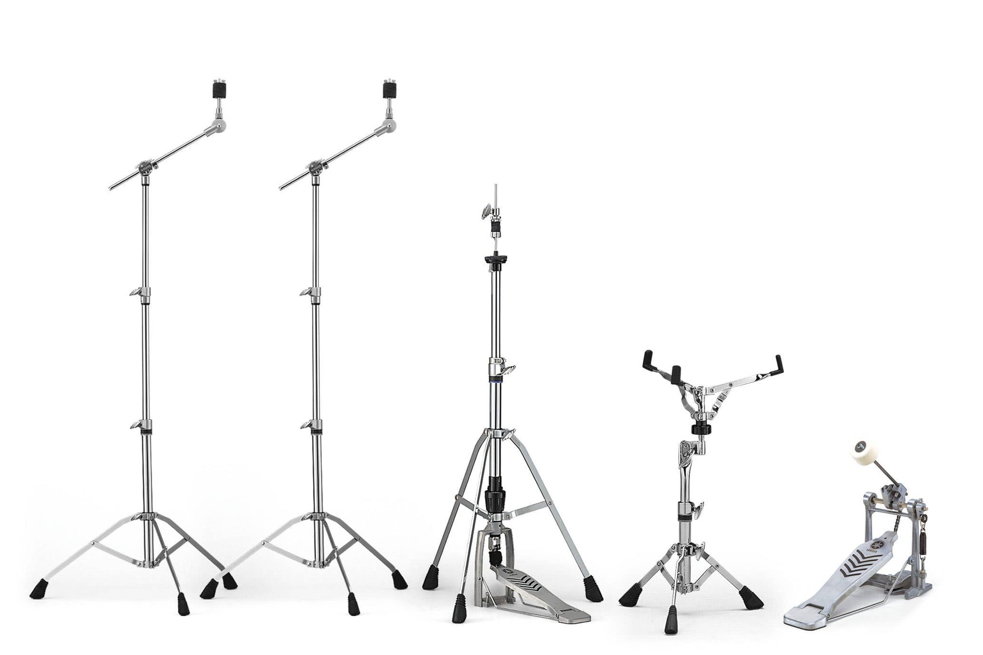 Yamaha Stage Custom Next Stage FUSION Drum Kit w/780HW Pack + Cymbals - Matte Surf Green