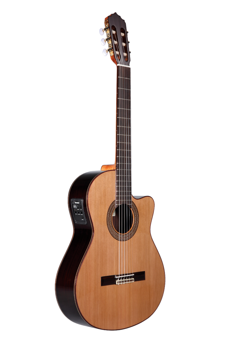 Altamira N100CE Classical Guitar w/Cutaway + Pickup