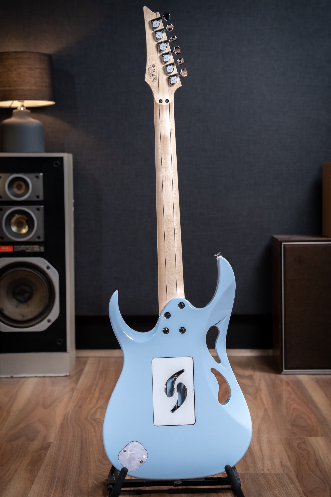 Ibanez PIA3761C BLP Steve Vai Signature Model Electric Guitar w/Case - Blue Powder