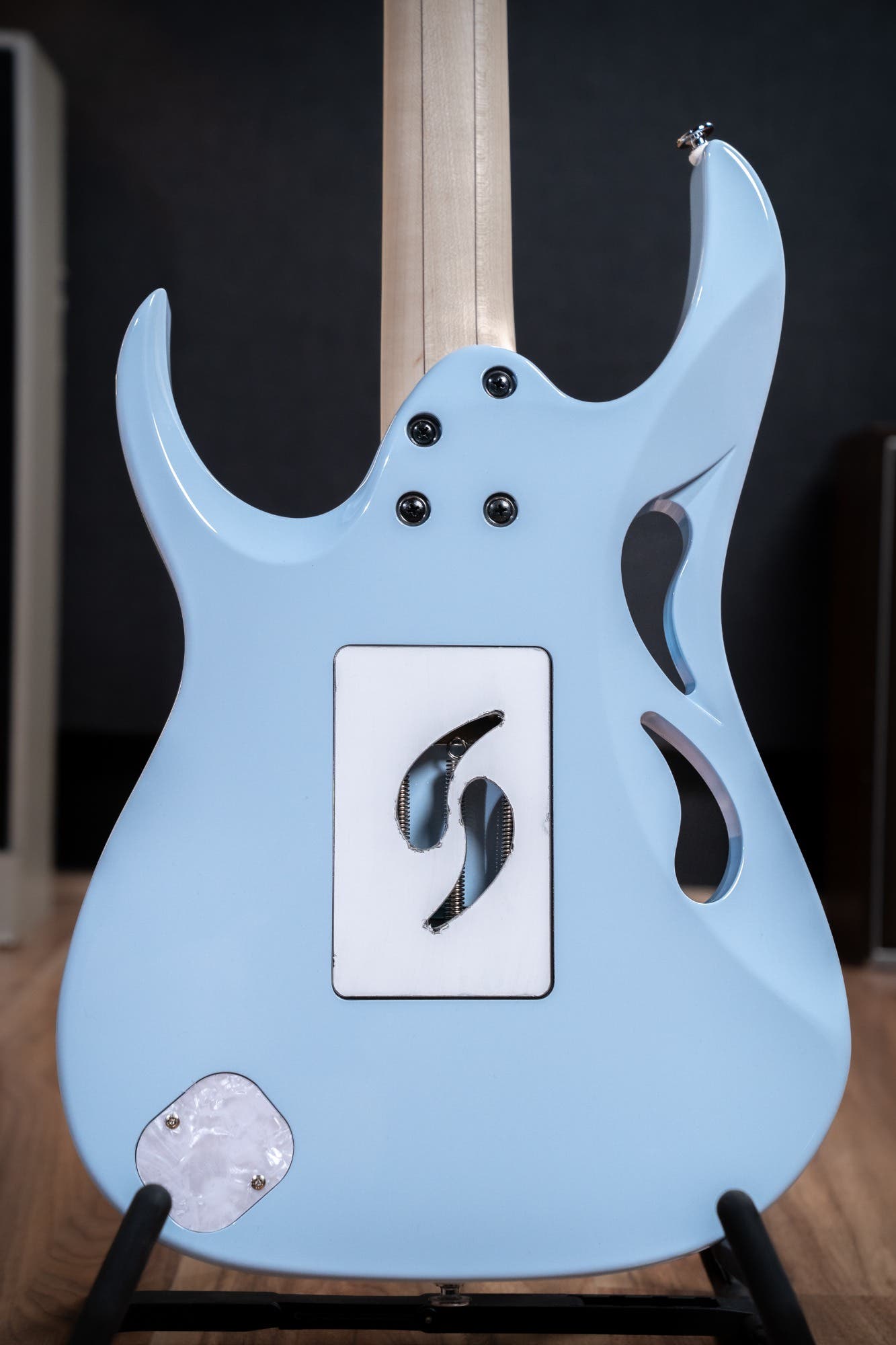 Ibanez PIA3761C BLP Steve Vai Signature Model Electric Guitar w/Case - Blue Powder