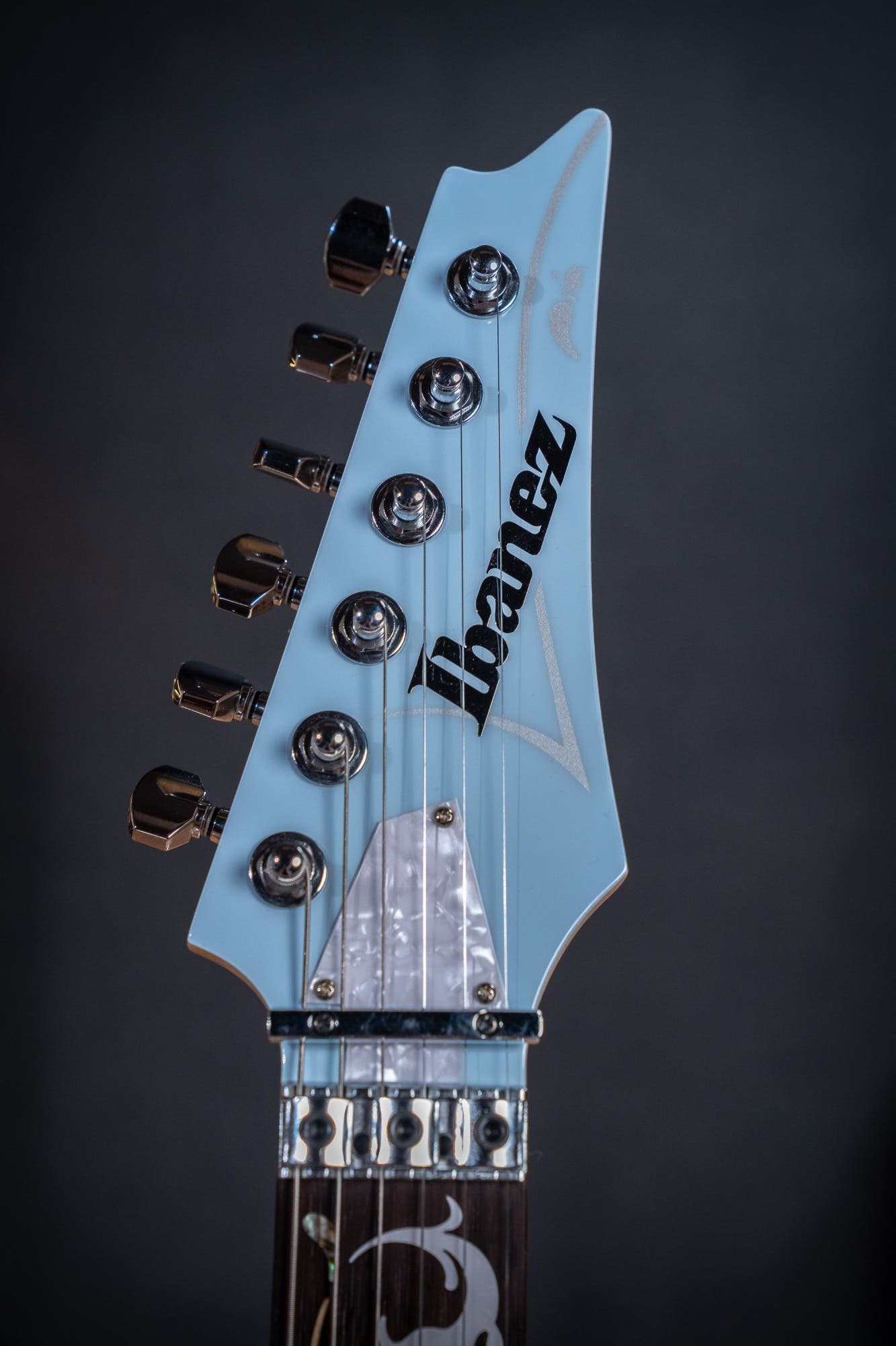 Ibanez PIA3761C BLP Steve Vai Signature Model Electric Guitar w/Case - Blue Powder