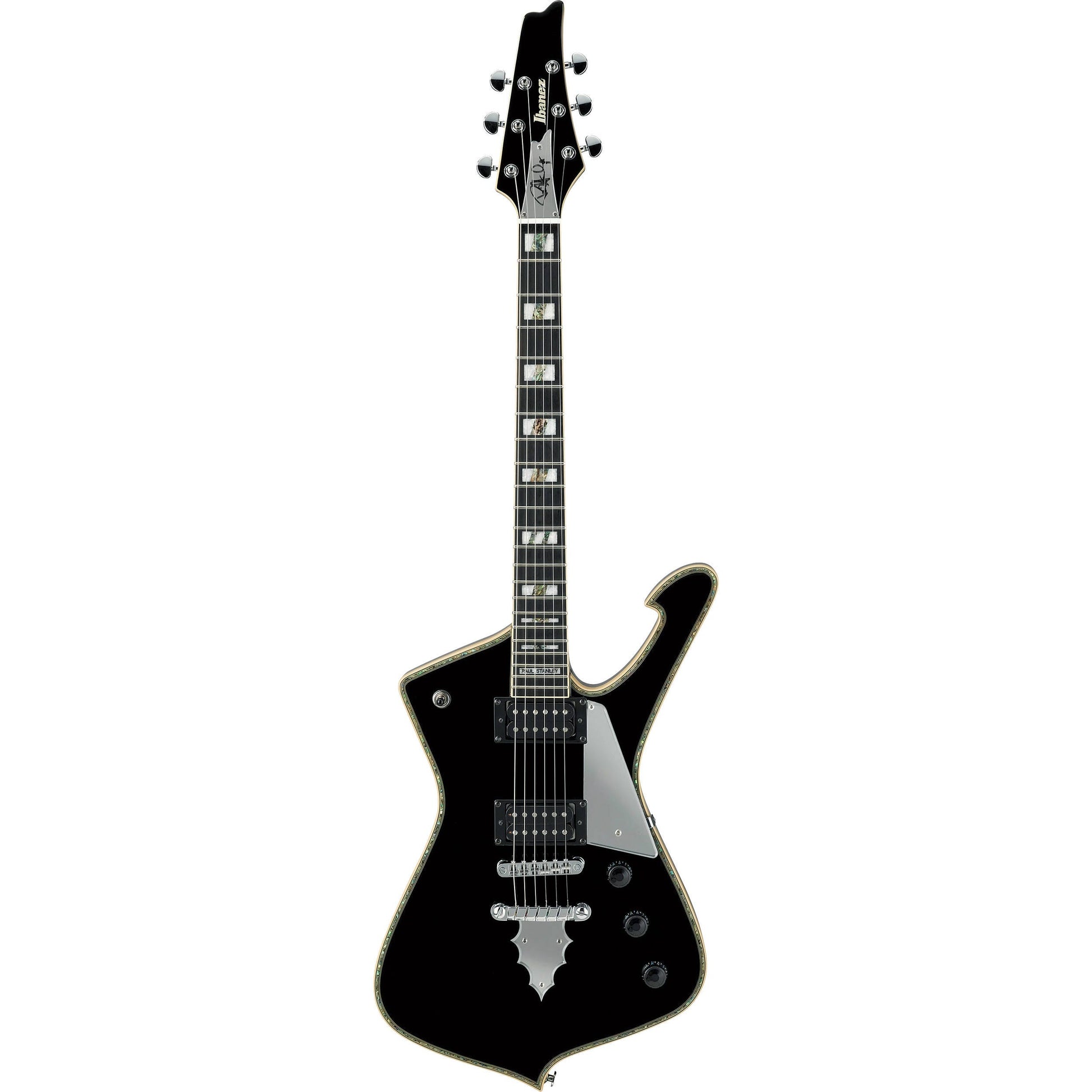 Ibanez PS120 BK Paul Stanley Signature Guitar - Black
