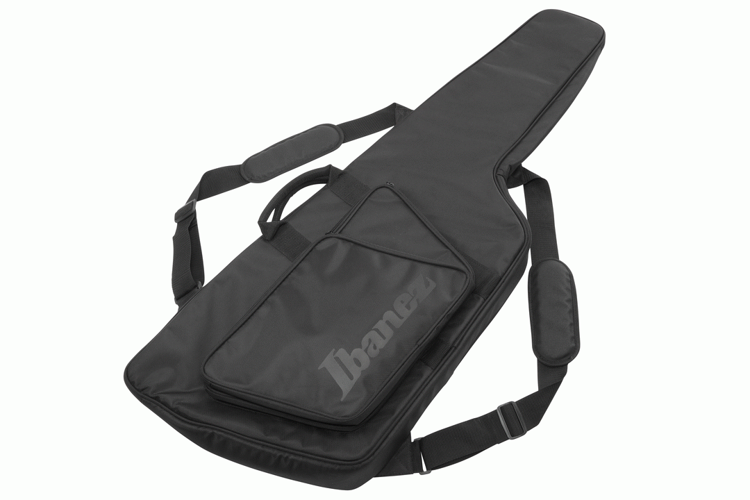 Ibanez Iron Label Iceman ICTB721 7-String Guitar w/Gigbag - Black Flat