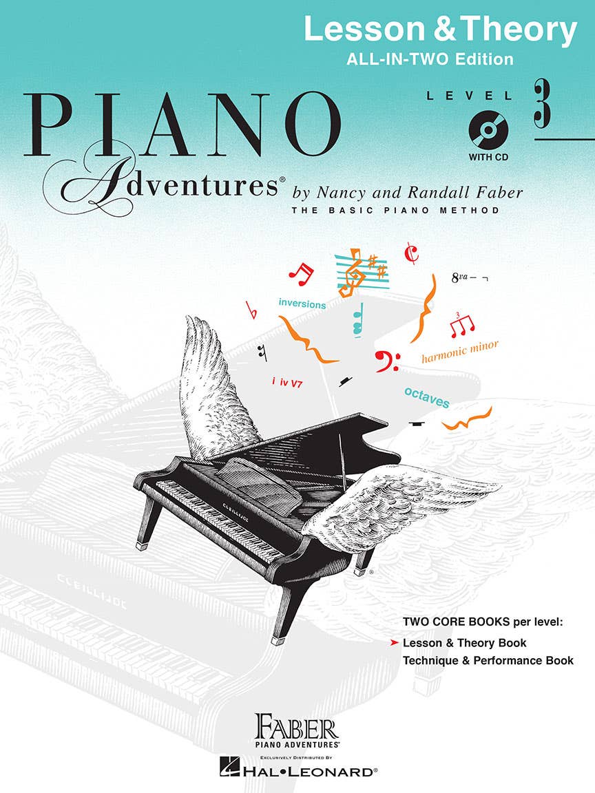 Piano Adventures All In Two 3 Lesson Theo Bk/Cd
