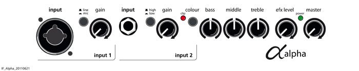 AER Alpha 40w Acoustic Guitar Amp