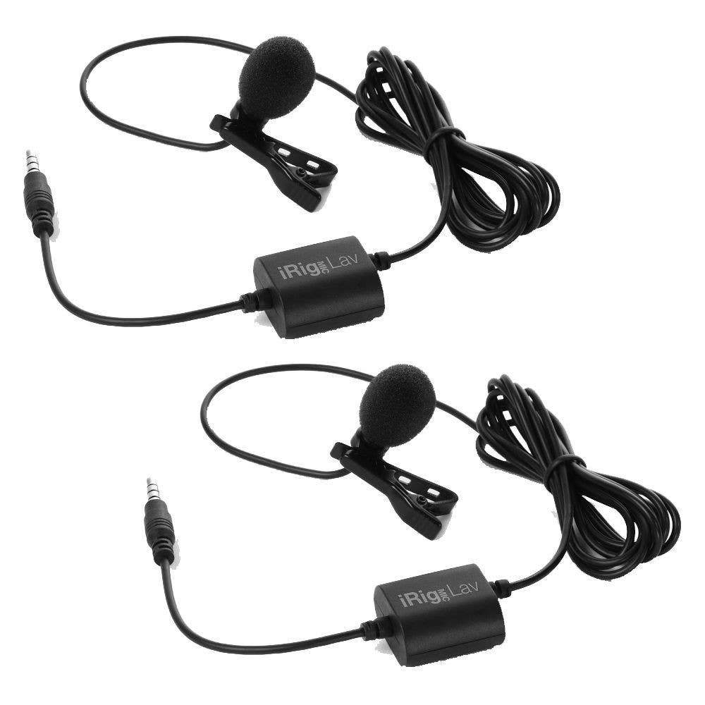 IK Multimedia iRig Mic Lav (2-Pack)