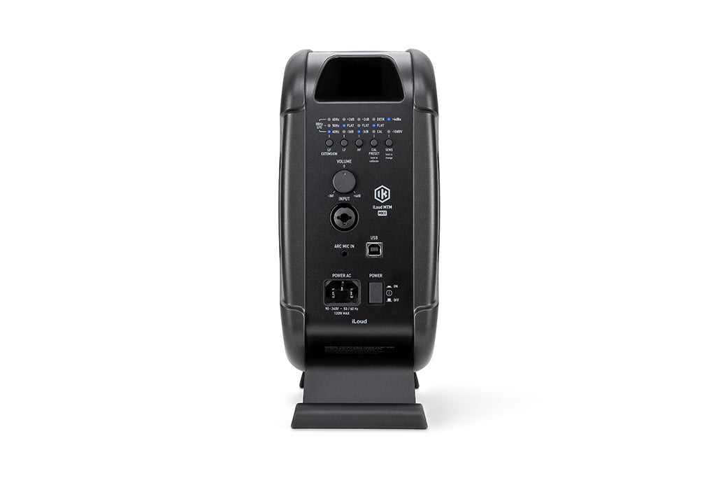 IK iLoud MTM MKII Black - Pair High Resolution Compact Studio Monitors w/ARC Mic