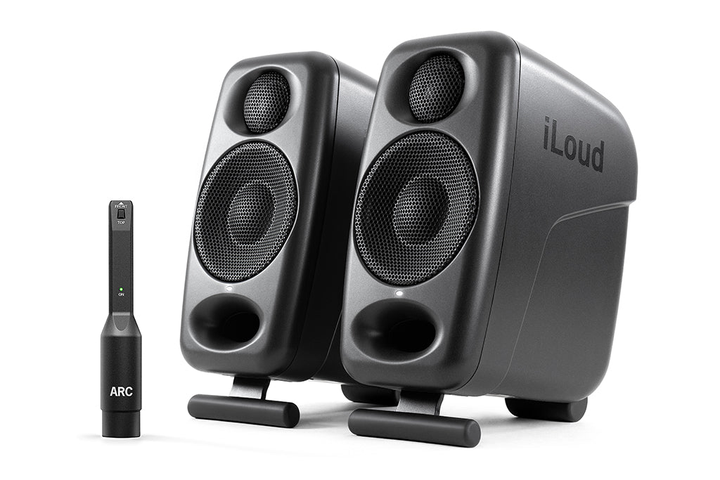 IK iLoud Micro Monitors Pro Black - Pair w/ARC Mic
