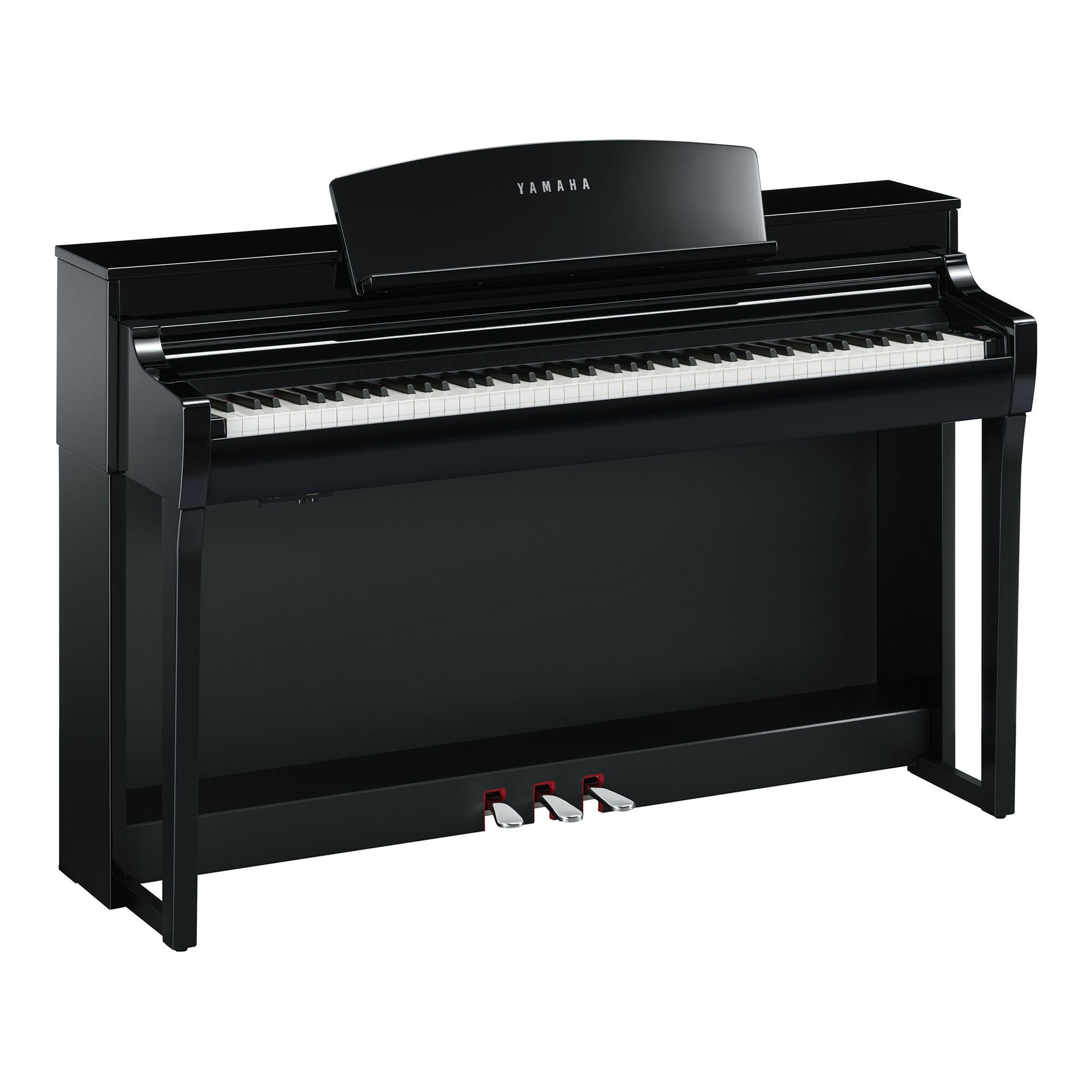 Yamaha CSP255PE Clavinova Digital Piano w/Bench - Polished Ebony