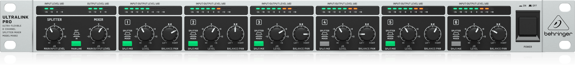 Behringer Ultralink Pro MX882 V2 8-Channel Splitter/Mixer