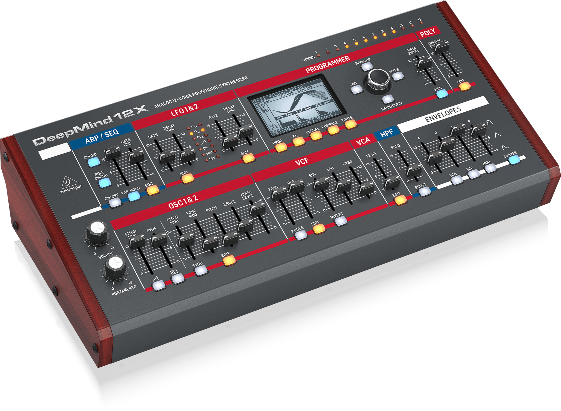 Behringer DeepMind 12XD True Analog 12-Voice Polyphonic Synth Module