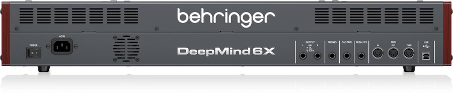 Behringer DeepMind 6X True Analog 6-Voice Polyphonic Synth Keyboard