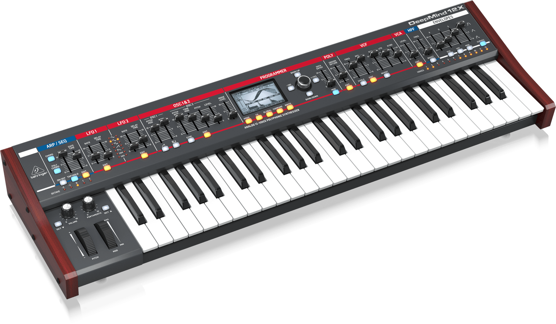 Behringer DeepMind 12X True Analog 12-Voice Polyphonic Synth Keyboard
