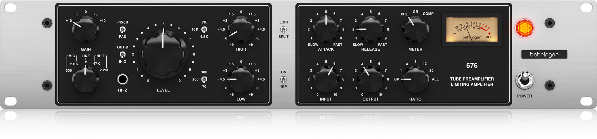 Behringer 676 Classic Vacuum Tube Preamplifier