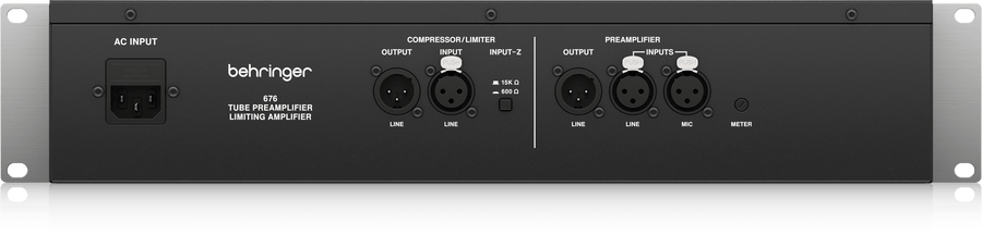 Behringer 676 Classic Vacuum Tube Preamplifier