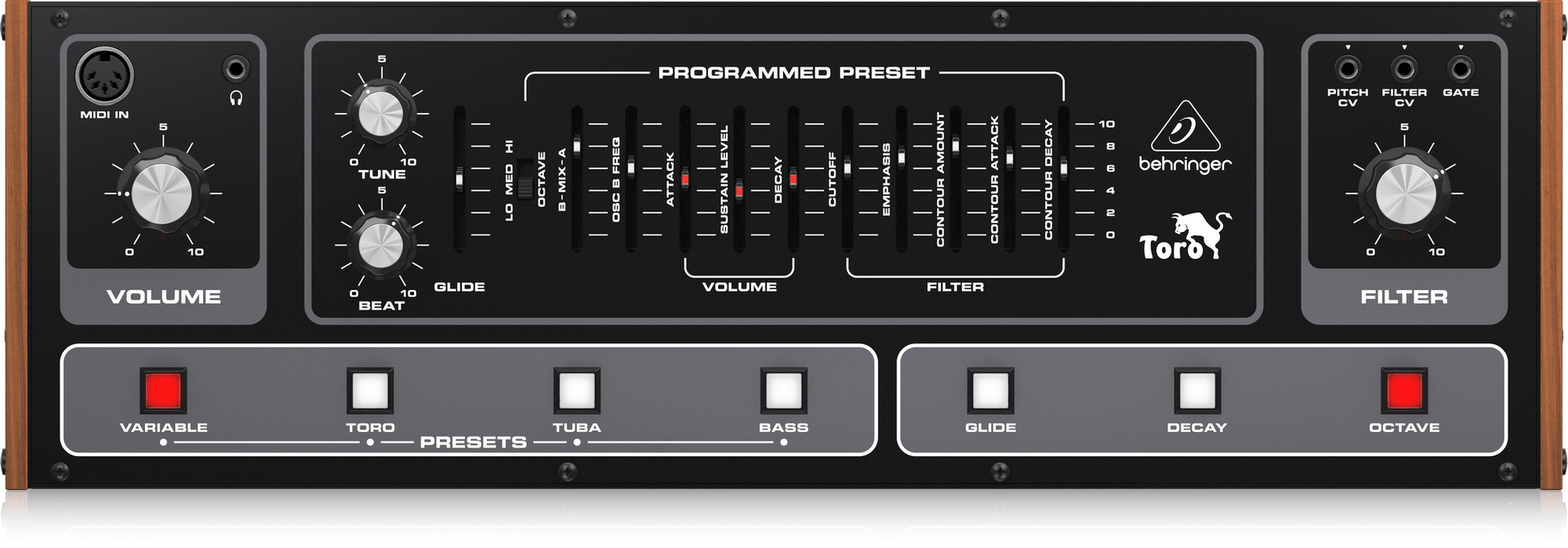 Behringer TORO Analog Bass Synthesizer