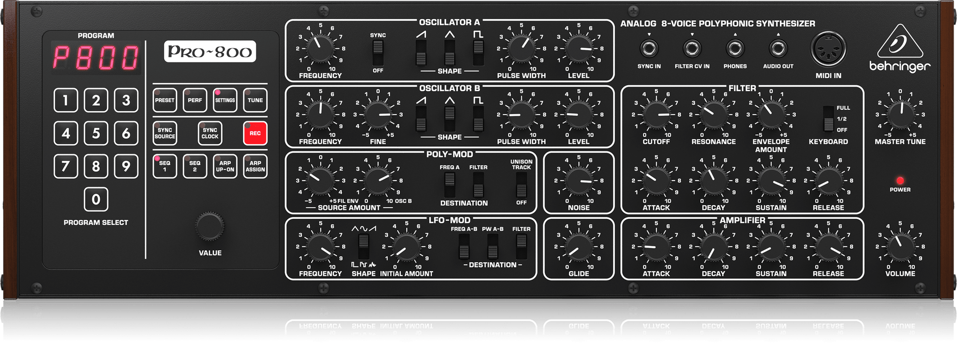 Behringer PRO800 Analog 8-Voice Polyphonic Synth