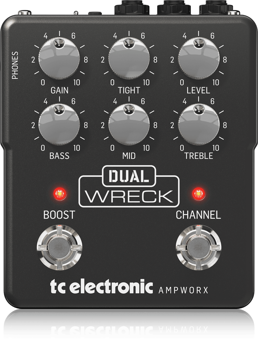 TC Electronic AmpWorx Hi-Gain Dual Wreck  2ch Preamp Pedal