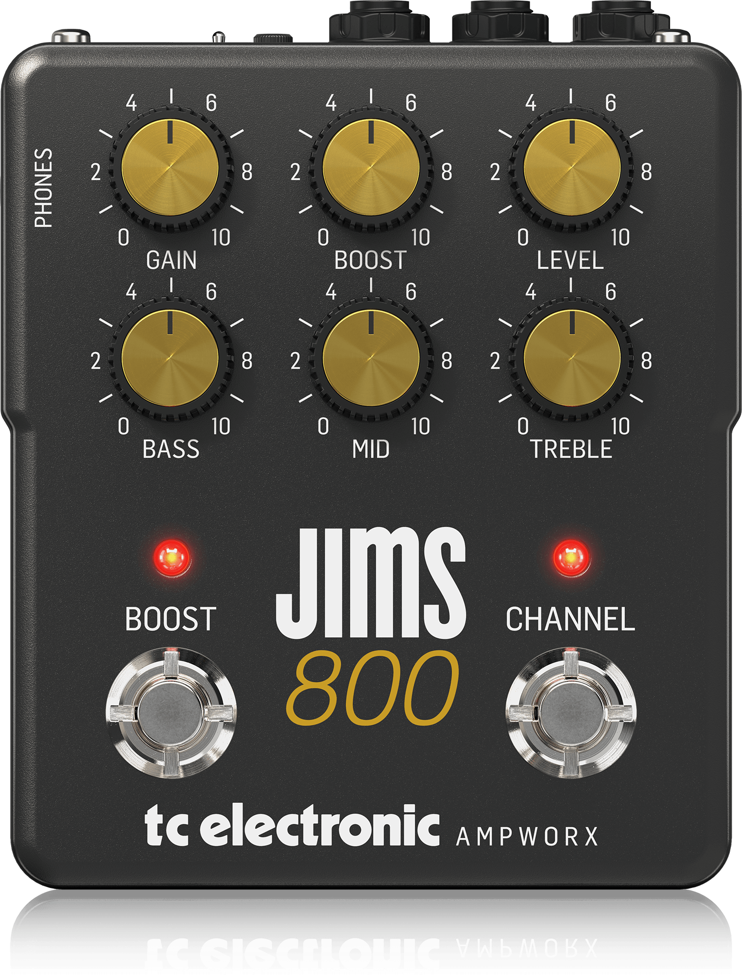 TC Electronic AmpWorx Hi-Gain JIMS 800 2ch Preamp Pedal