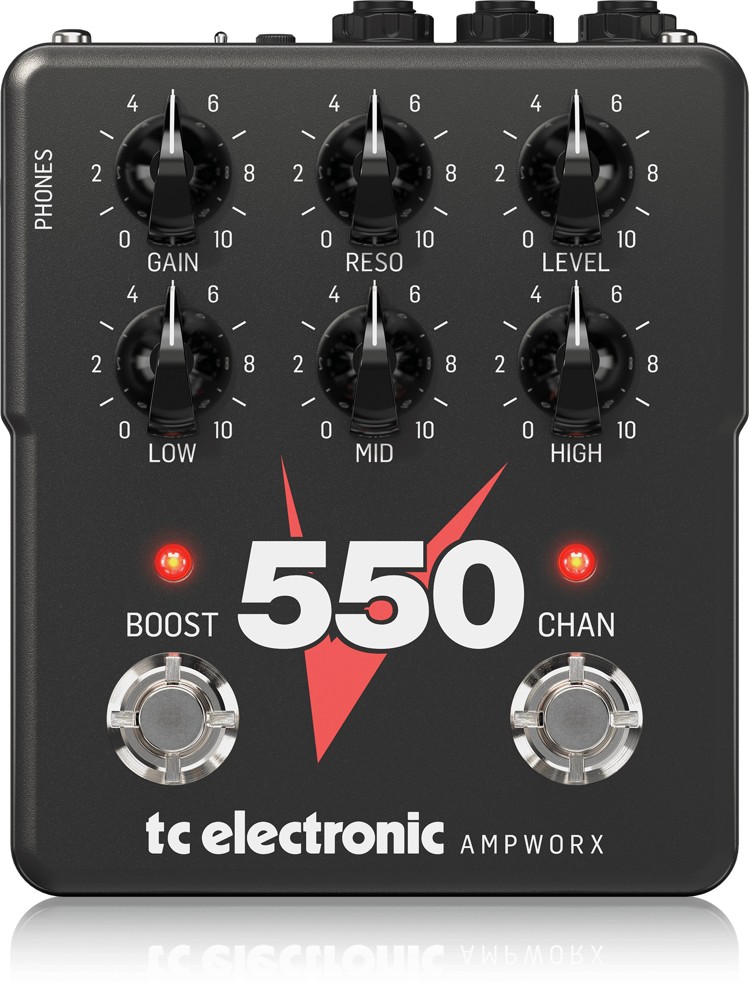 TC Electronic AmpWorx Hi-Gain V550 2ch Preamp Pedal