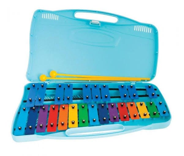 Angel AX25K Glockenspiel w/Coloured Bars