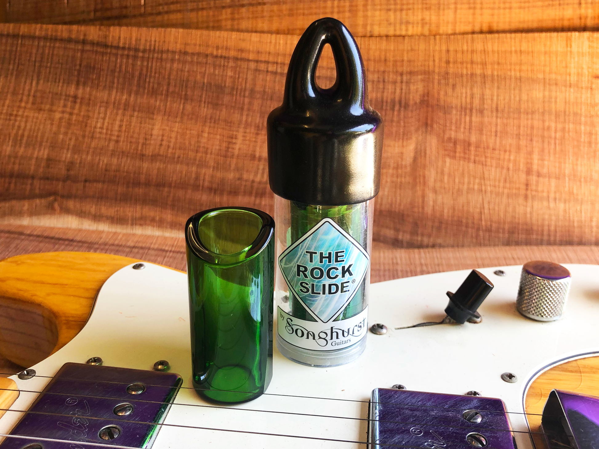 Rock Slide GRS-MG Slide - Medium Moulded Glass - Green