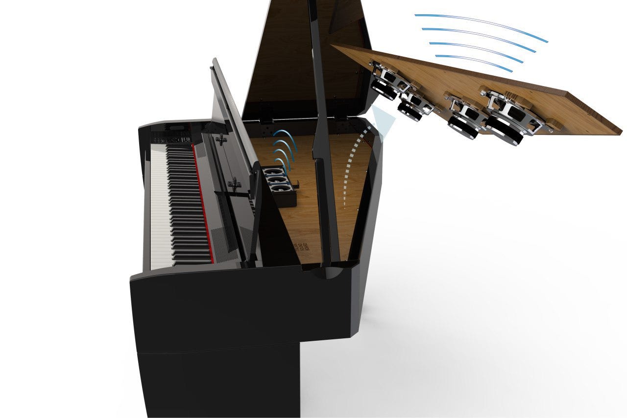 Dexibell VIVO H10MG Mini Grand Digital Piano - Black Polished