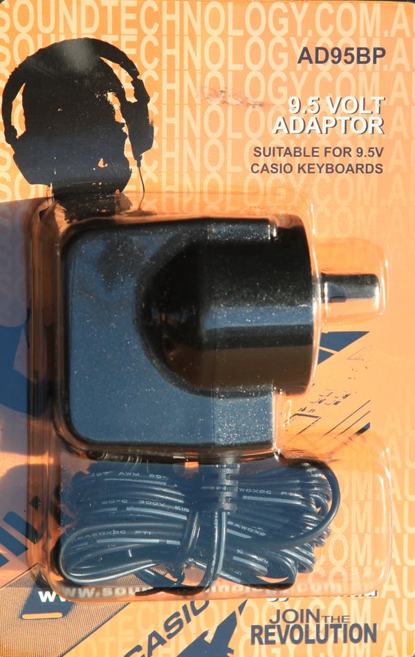 Casio AD95BP 9.5V DC Power Supply