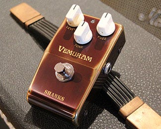 Vemuram Shanks II Fuzz/Boost Pedal