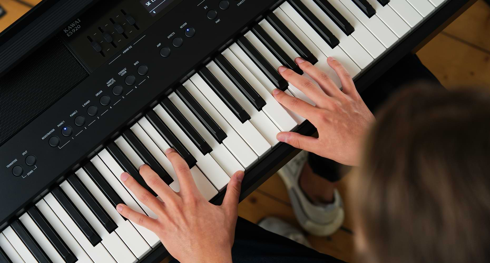 Kawai ES920 Portable Digital Piano - White