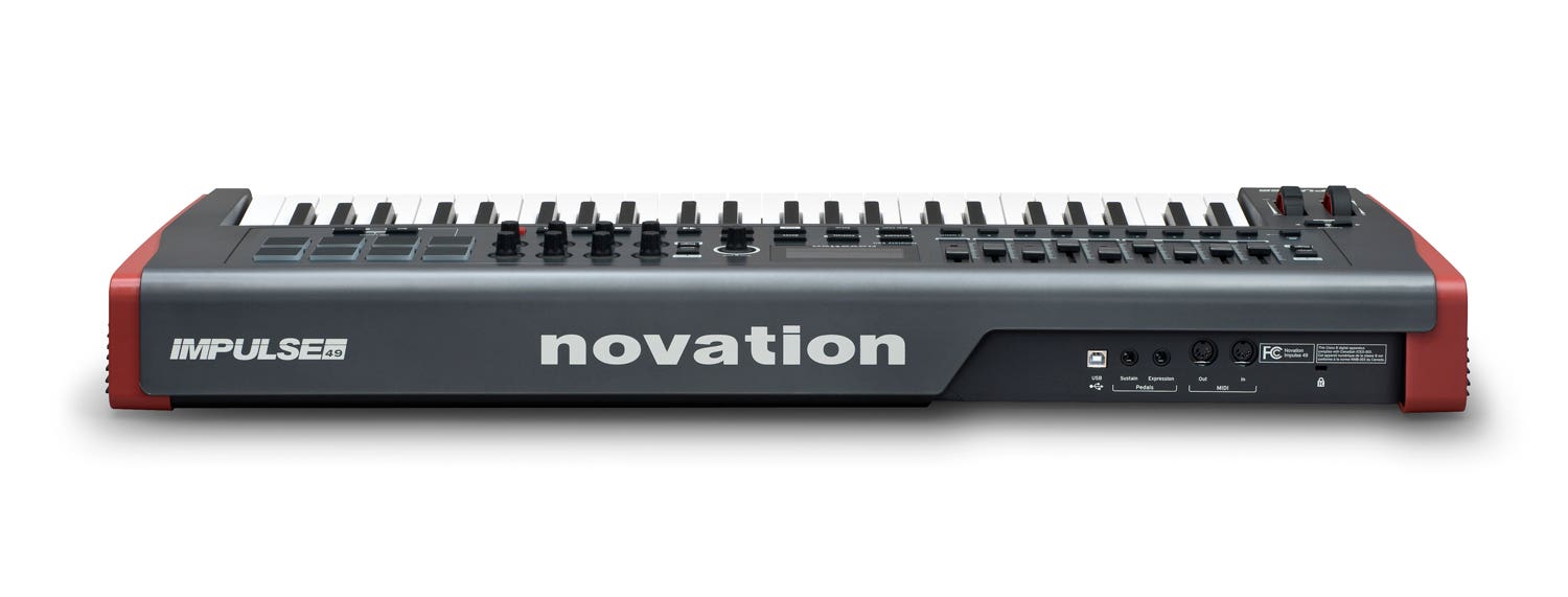 Novation Impulse 49 MIDI controller keyboard
