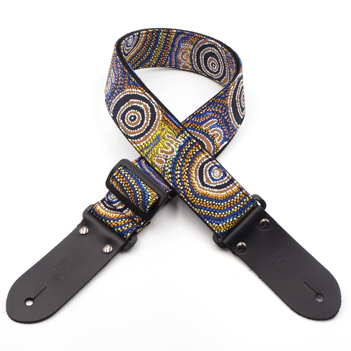 DSL Straps "Mina Mina Dreaming" Fabric Guitar Strap