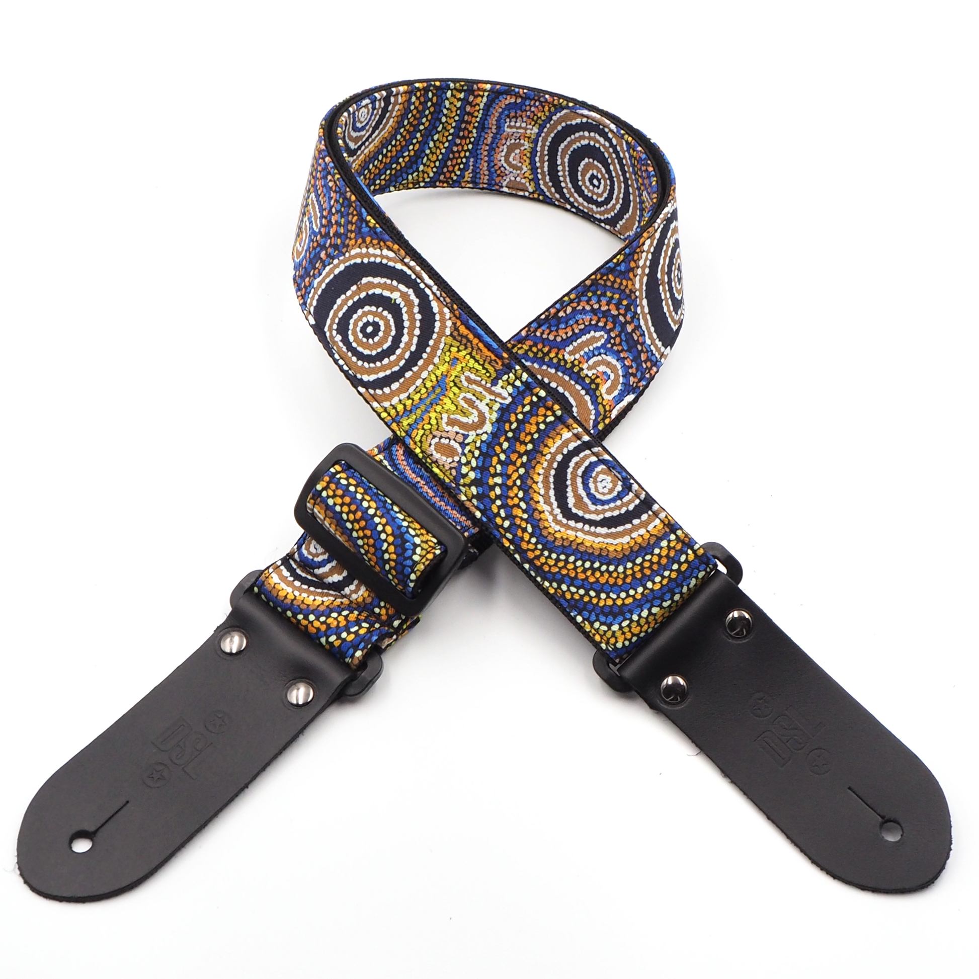 DSL Straps "Mina Mina Dreaming" Fabric Guitar Strap