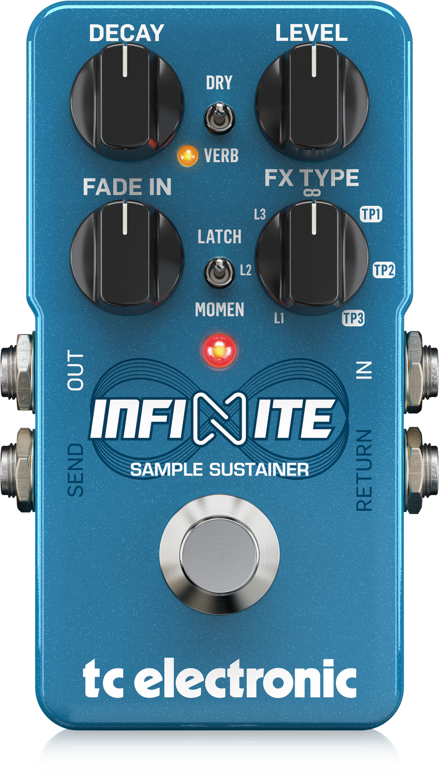 TC Electronic INFINITE Sample Sustainer Pedal w/TonePrint