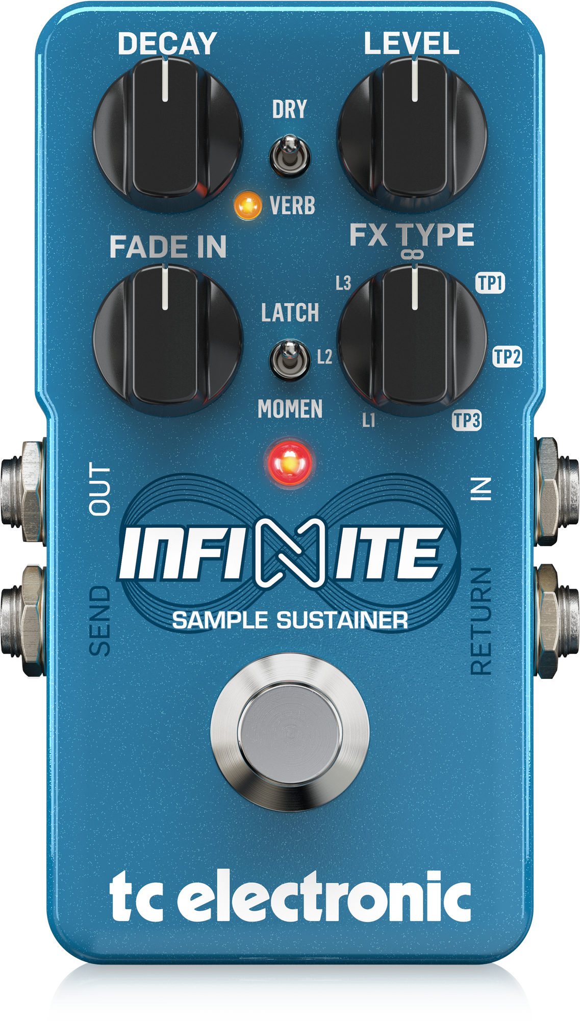 TC Electronic INFINITE Sample Sustainer Pedal w/TonePrint