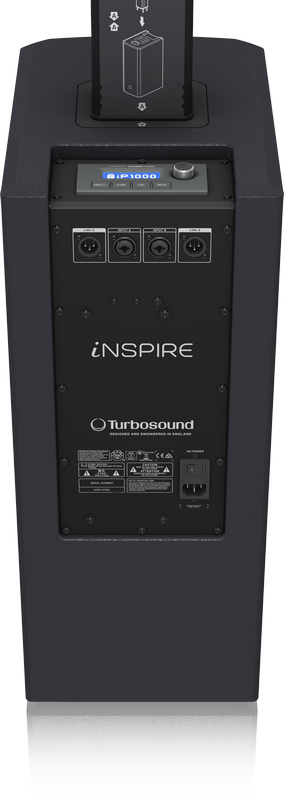 Turbosound iNSPIRE iP1000 v2 1000 Watt Powered Column Loudspeaker