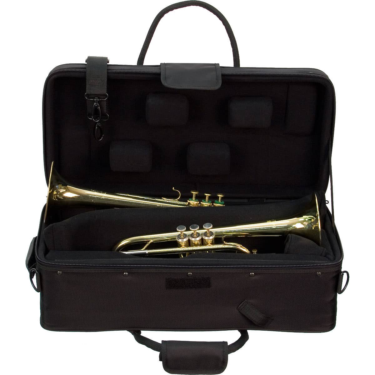Protec iPac Double Trumpet Case w/Wheels IP301DWL