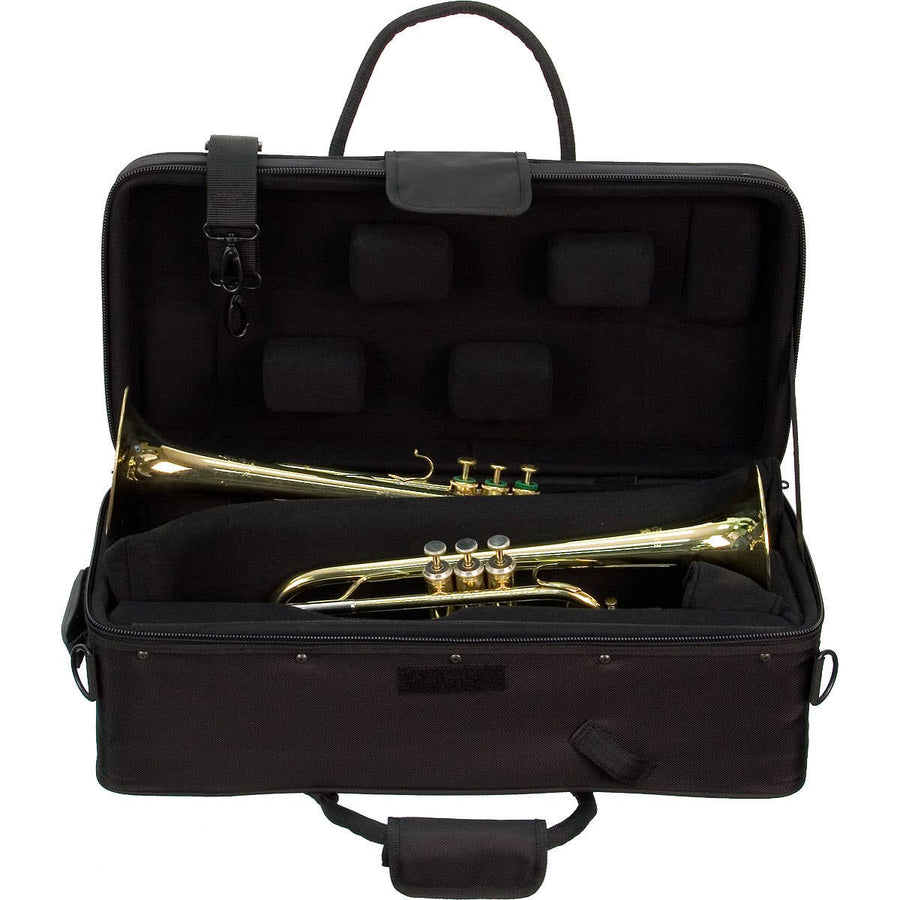 Protec iPac Double Trumpet Case w/Wheels IP301DWL