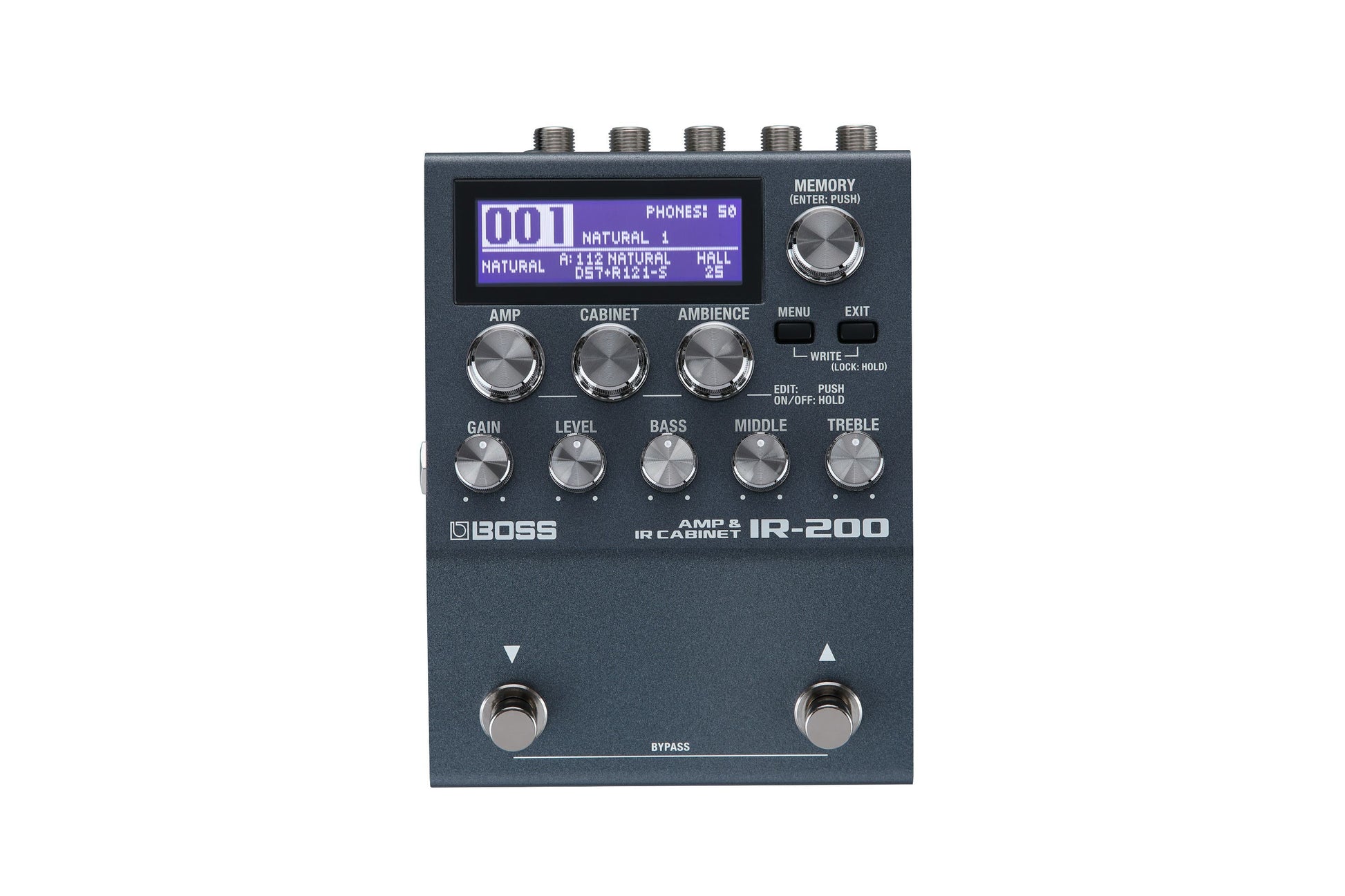 Boss IR-200 Amp & IR Cabinet Simulator Pedal