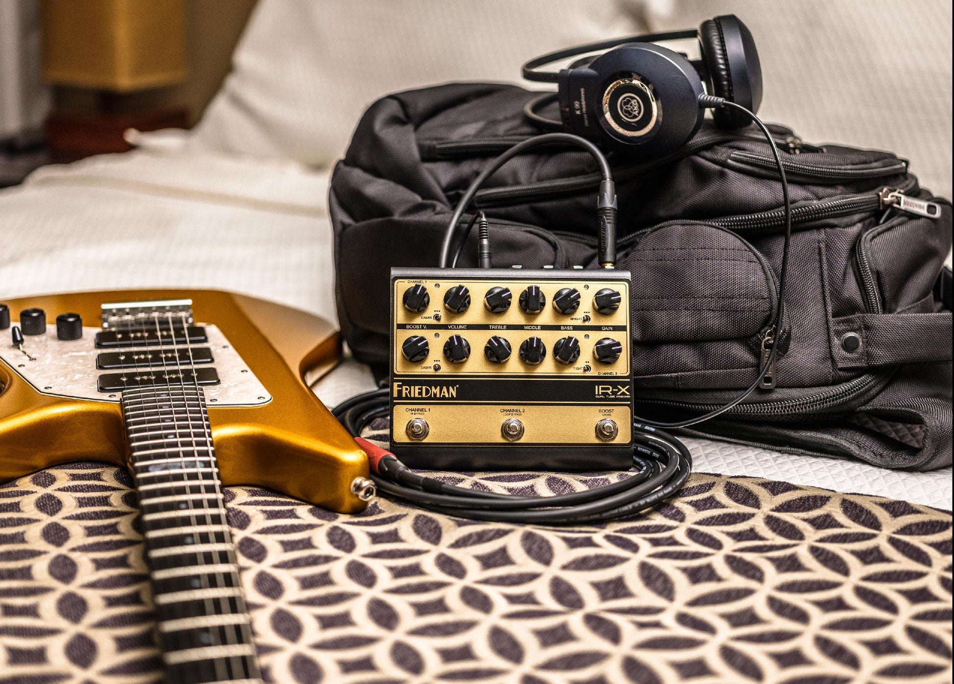 Friedman IR-X Dual Tube High Voltage Preamp Pedal