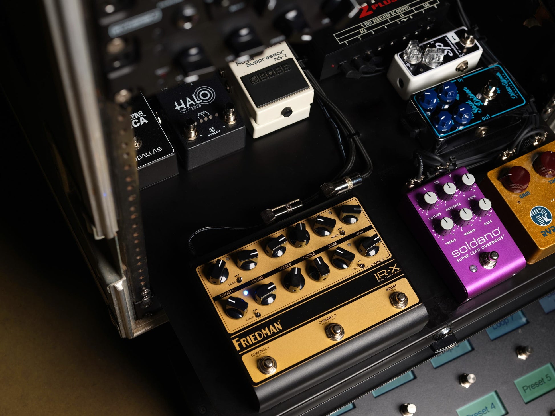 Friedman IR-X Dual Tube High Voltage Preamp Pedal