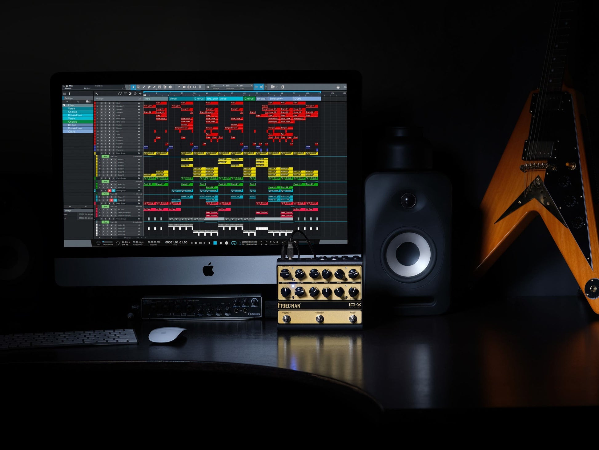 Friedman IR-X Dual Tube High Voltage Preamp Pedal