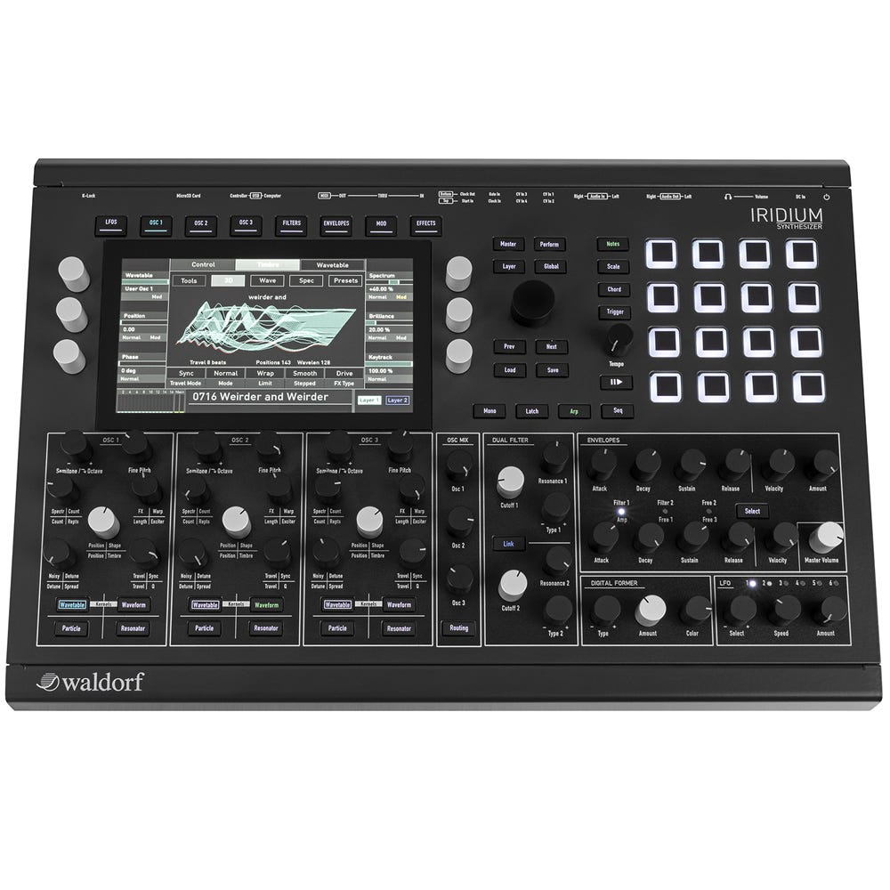 Waldorf Iridium Desktop Synth Module