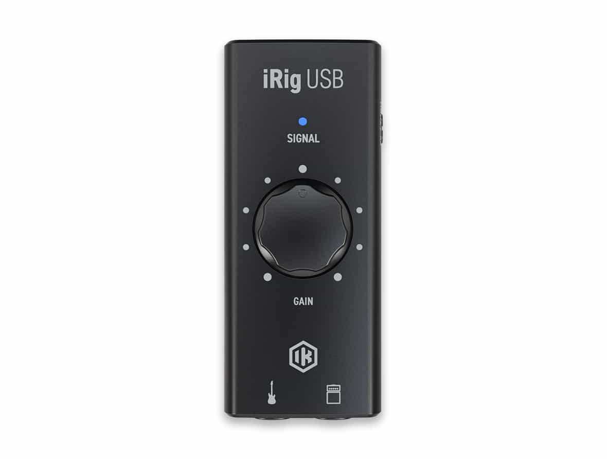 IK Multimedia iRig USB Guitar Interface for Mac/PC (USB-C)