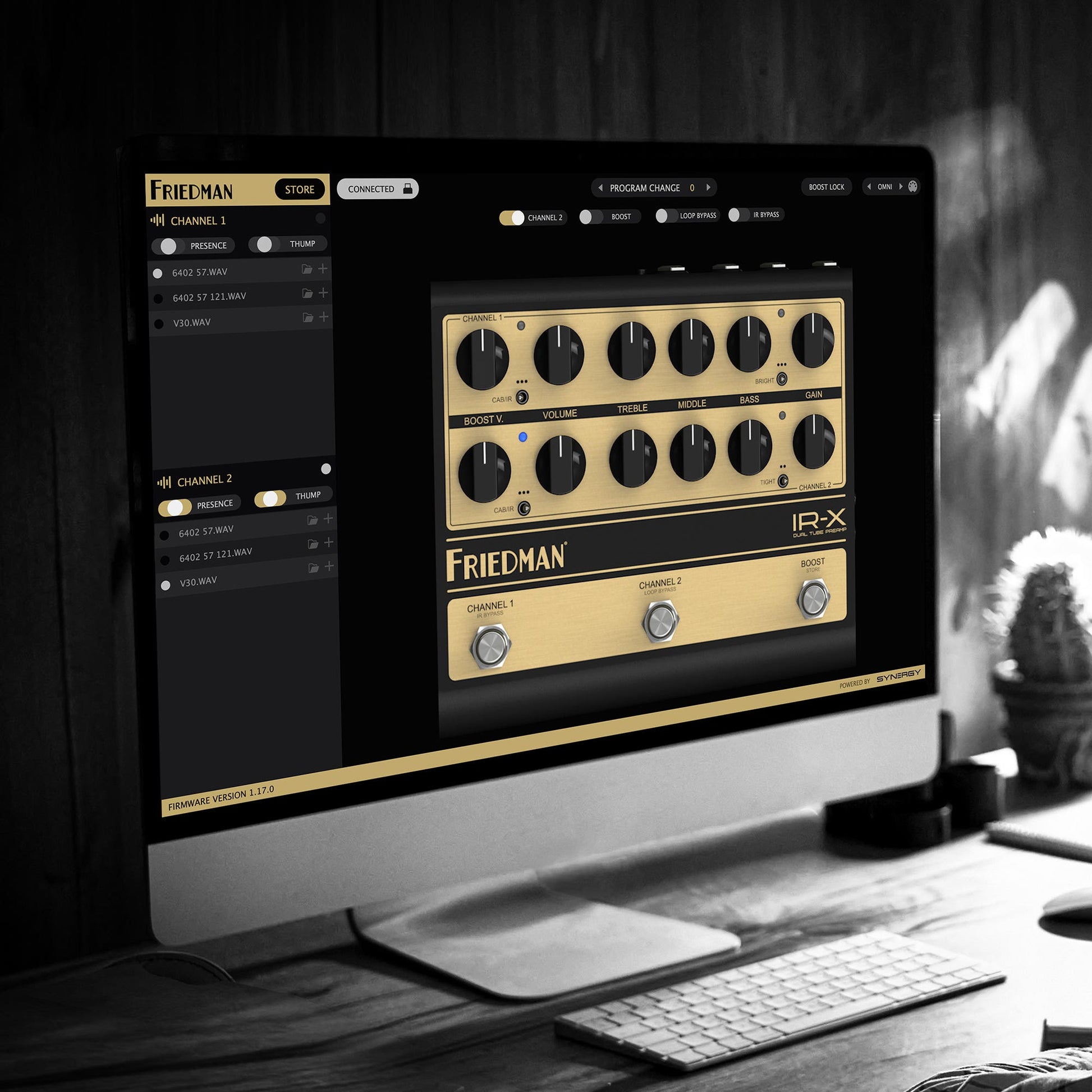 Friedman IR-X Dual Tube High Voltage Preamp Pedal