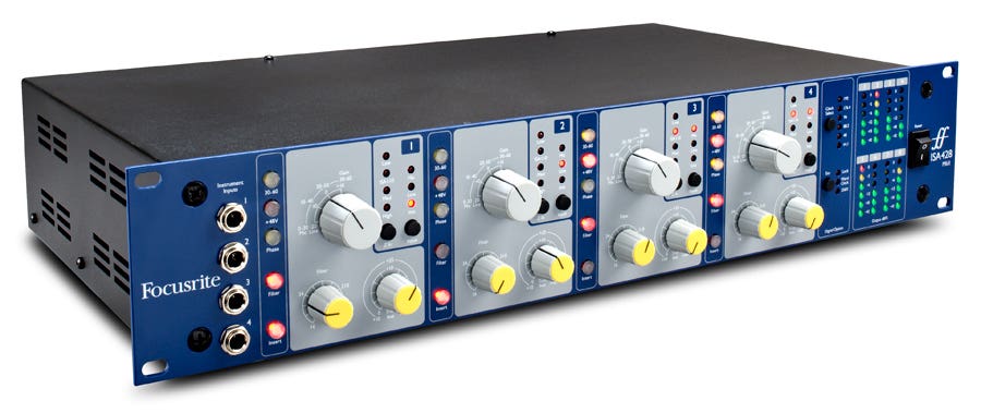 Focusrite ISA428 MKII 4ch Microphone Preamp
